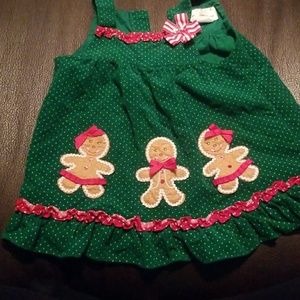 Gingerbread Christmas dress
